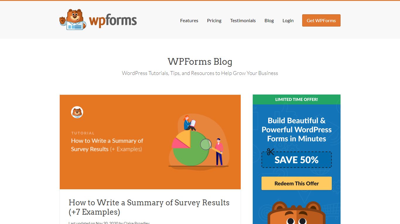 How to Write a Summary of Survey Results (+7 Examples) - WPForms